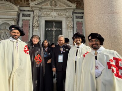 The Magistral Delegation of New Zealand at the official EOHSJ Jubilee Pilgrimage in Rome, 21 to 23 October 2025.