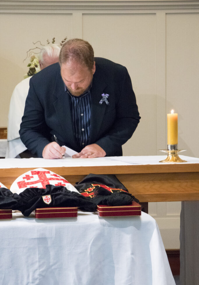 2022 Vigil – Colin Lamb – Signing of the Promise